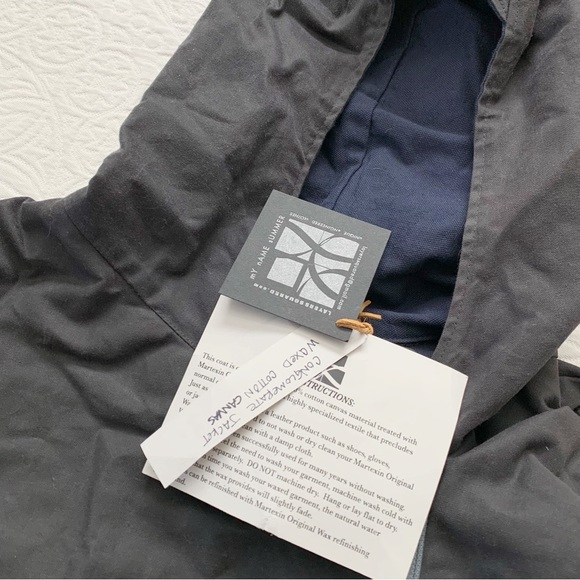 Layers‎ Squared Conglomerate Waxed Cotton Canvas Jacket - Picture 6 of 6